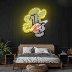 Just Chilling UV Print Neon Sign