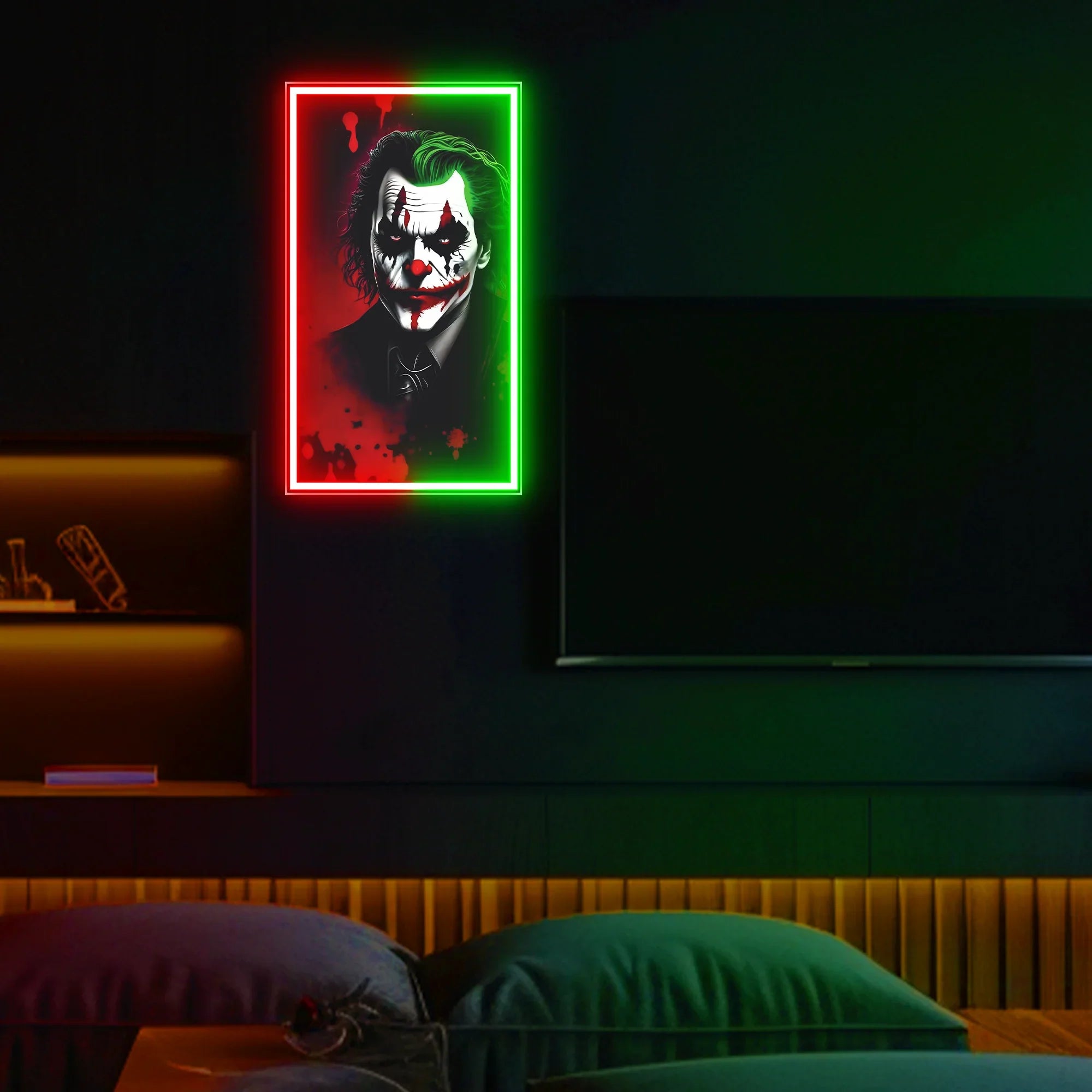 Joker UV Neon Sign