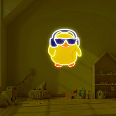 Chill Duck UV Neon Sign