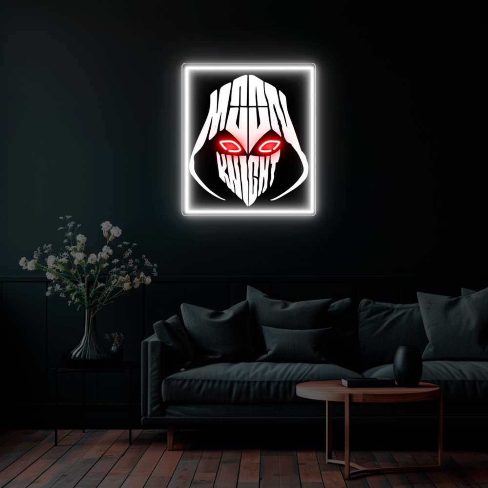 Face Mask UV Neon Sign