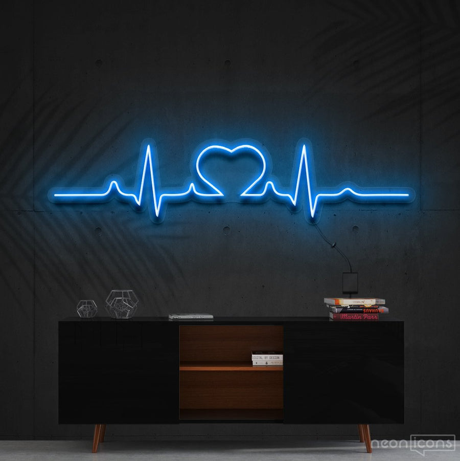 "HEARTBEAT" NEON SIGN