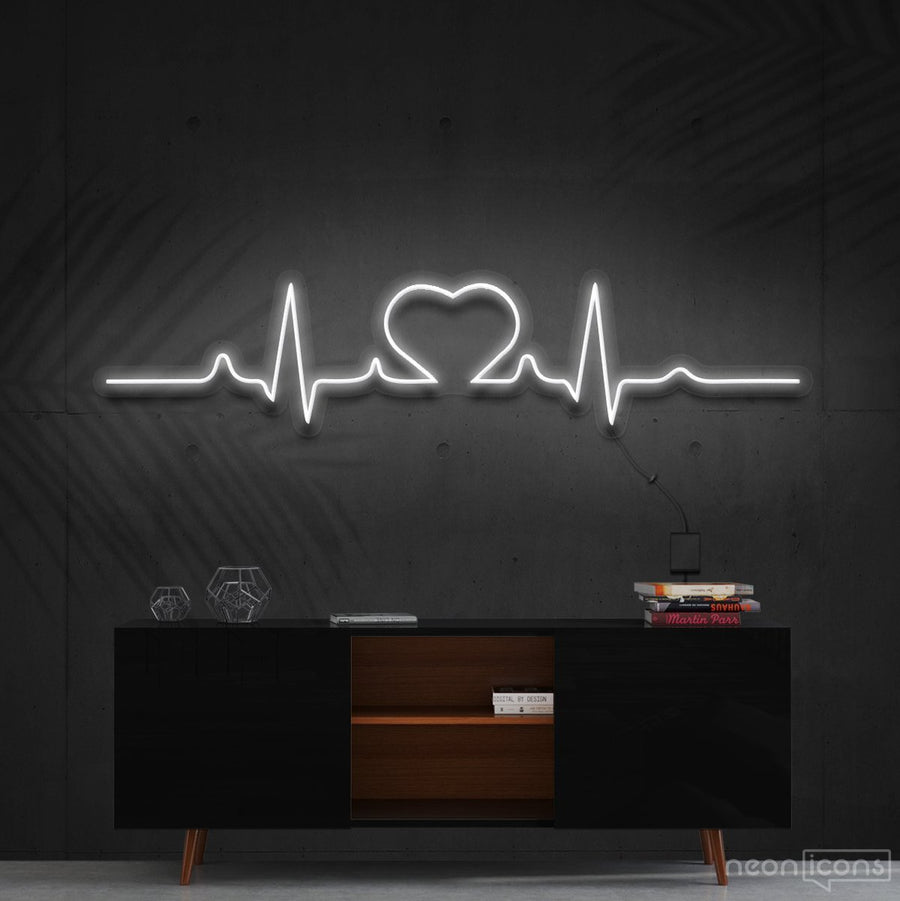 "HEARTBEAT" NEON SIGN