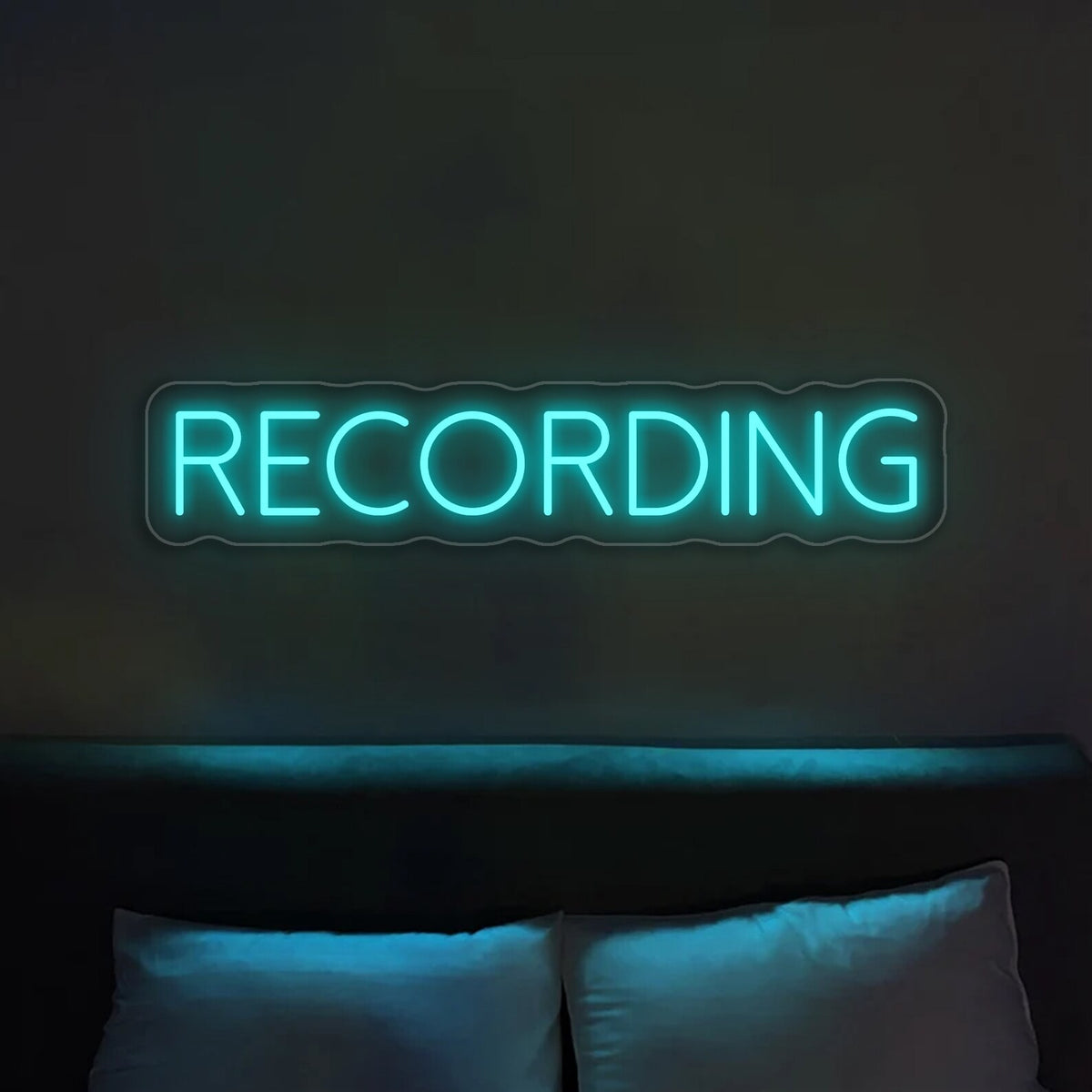 Recording Neon Sign